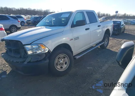 2018 Ram 1500 Tradesman 4X4 5'7 Box from USA, damaged, VIN 3C6RR7KT4JG214359